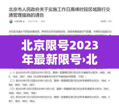 北京限号2023年最新限号›北京限号2021年3月最新限号几点到几点