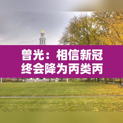 曾光:相信新冠终会降为丙类丙管—(新冠属于丙类传染病)