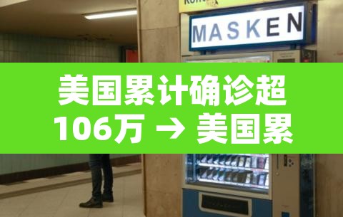 美国累计确诊超106万 → 美国累计确诊超2768万例 美国累计确诊超106万 → 美国累计确诊超2768万例