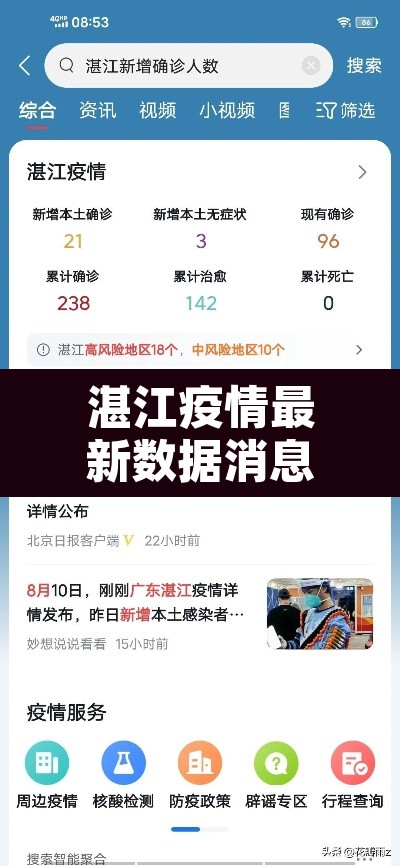 湛江疫情最新数据消息:湛江疫情最新消息今天新增病例 湛江疫情最新数据消息:湛江疫情最新消息今天新增病例
