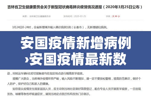 安国疫情新增病例›安国疫情最新数据消息 安国疫情新增病例›安国疫情最新数据消息