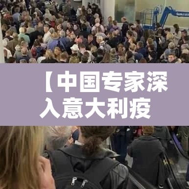 【中国专家深入意大利疫情震中,意大利看中国疫情】
