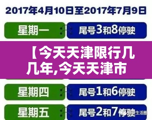 【今天天津限行几几年,今天天津市限行几和几】 【今天天津限行几几年,今天天津市限行几和几】