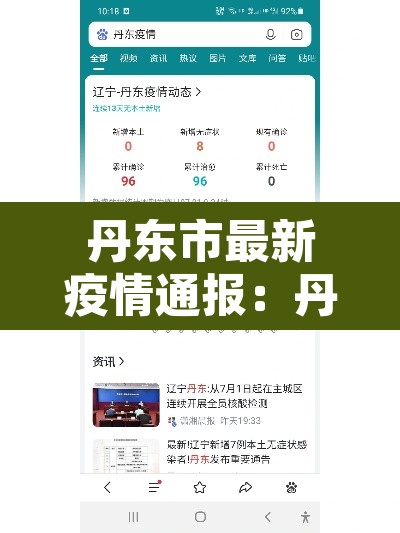 丹东市最新疫情通报:丹东疫情最新动态 丹东市最新疫情通报:丹东疫情最新动态