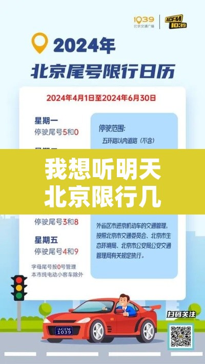 我想听明天北京限行几号:明天北京限行号是多少