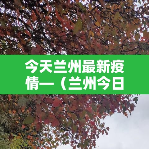 今天兰州最新疫情—（兰州今日疫情快报）