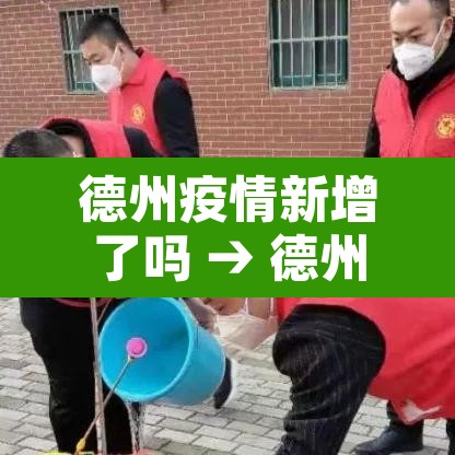 德州疫情新增了吗 → 德州疫情新增情况 德州疫情新增了吗 → 德州疫情新增情况
