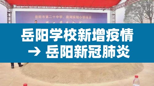 岳阳学校新增疫情 → 岳阳新冠肺炎疫情动态