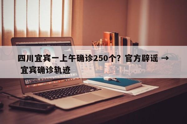 四川宜宾一上午确诊250个?官方辟谣 → 宜宾确诊轨迹